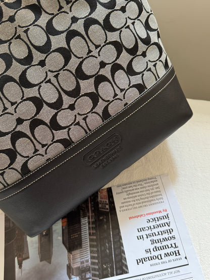 Vintage Coach 老花大tote♠️