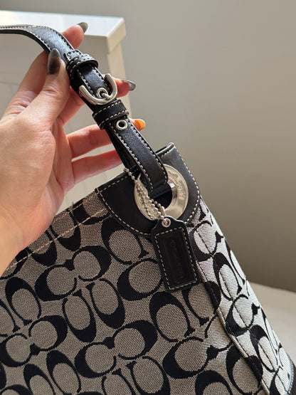 Vintage Coach 老花大tote♠️