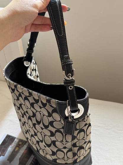 Vintage Coach 老花大tote♠️