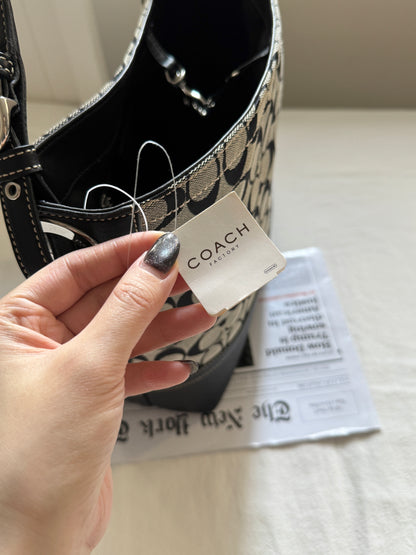 Vintage Coach 老花大tote♠️