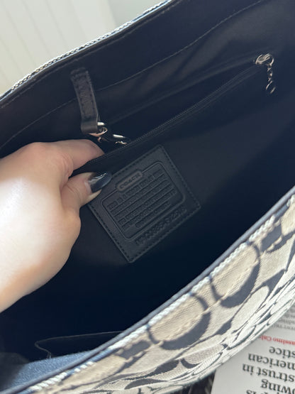 Vintage Coach 老花大tote♠️