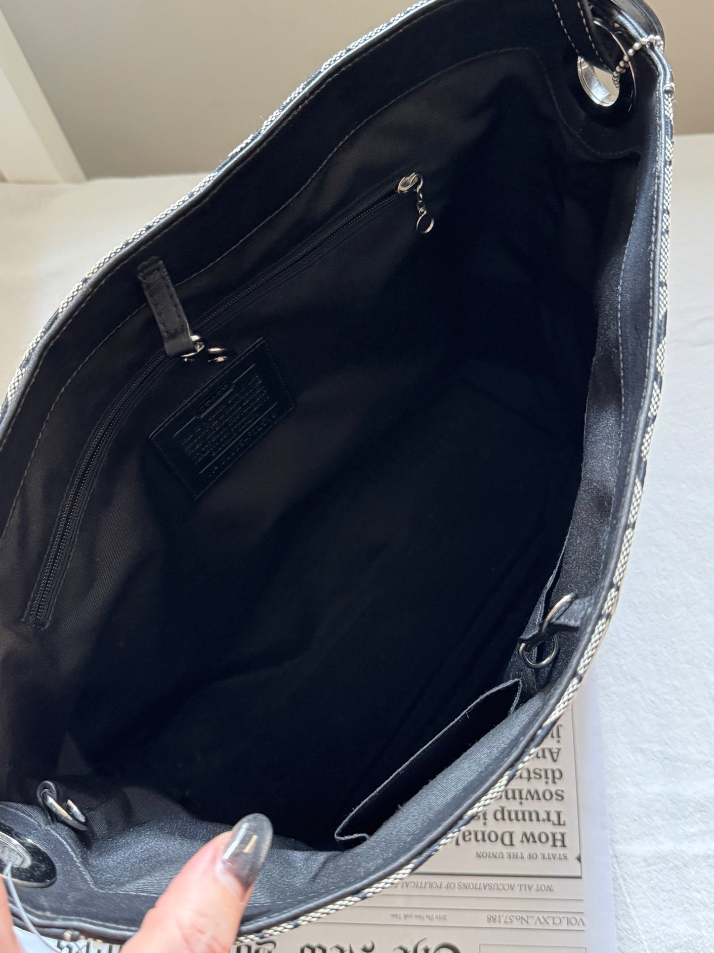 Vintage Coach 老花大tote♠️