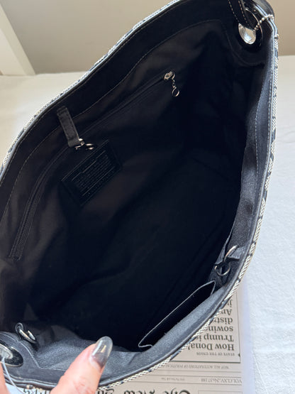 Vintage Coach 老花大tote♠️