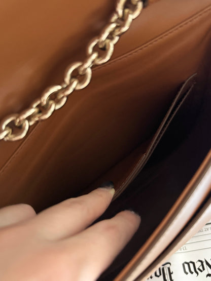 Vintage Salvatore Ferragamo馬蹄大金扣斜背包🍮