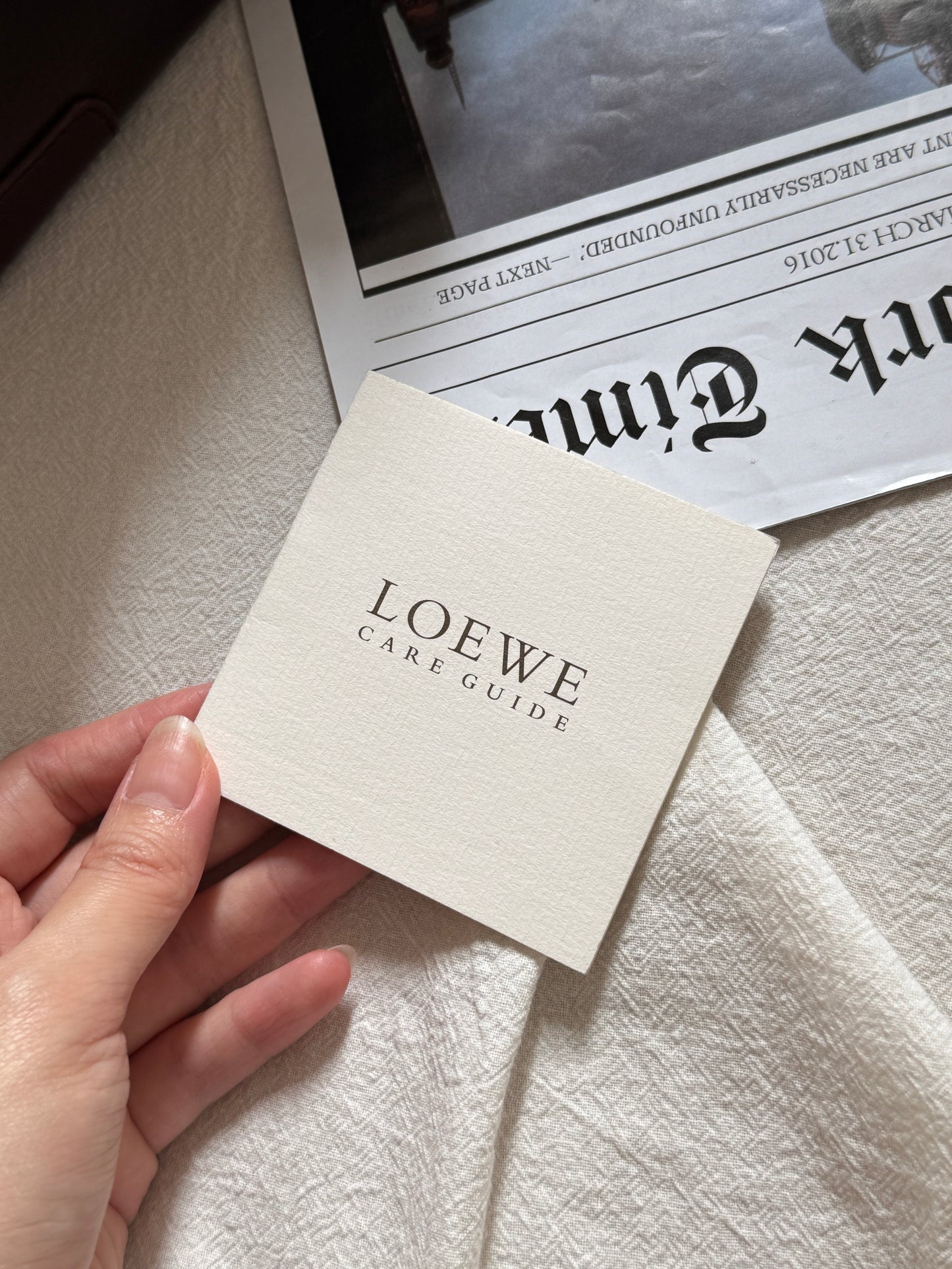 Vintage Loewe 雙面amazona 28
