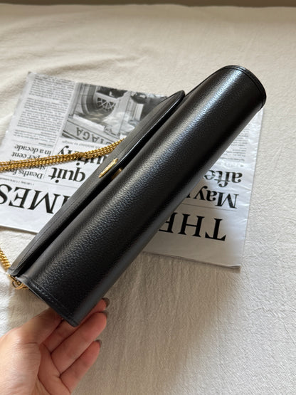Vintage Dior 黑金牛皮envelope bag🖤