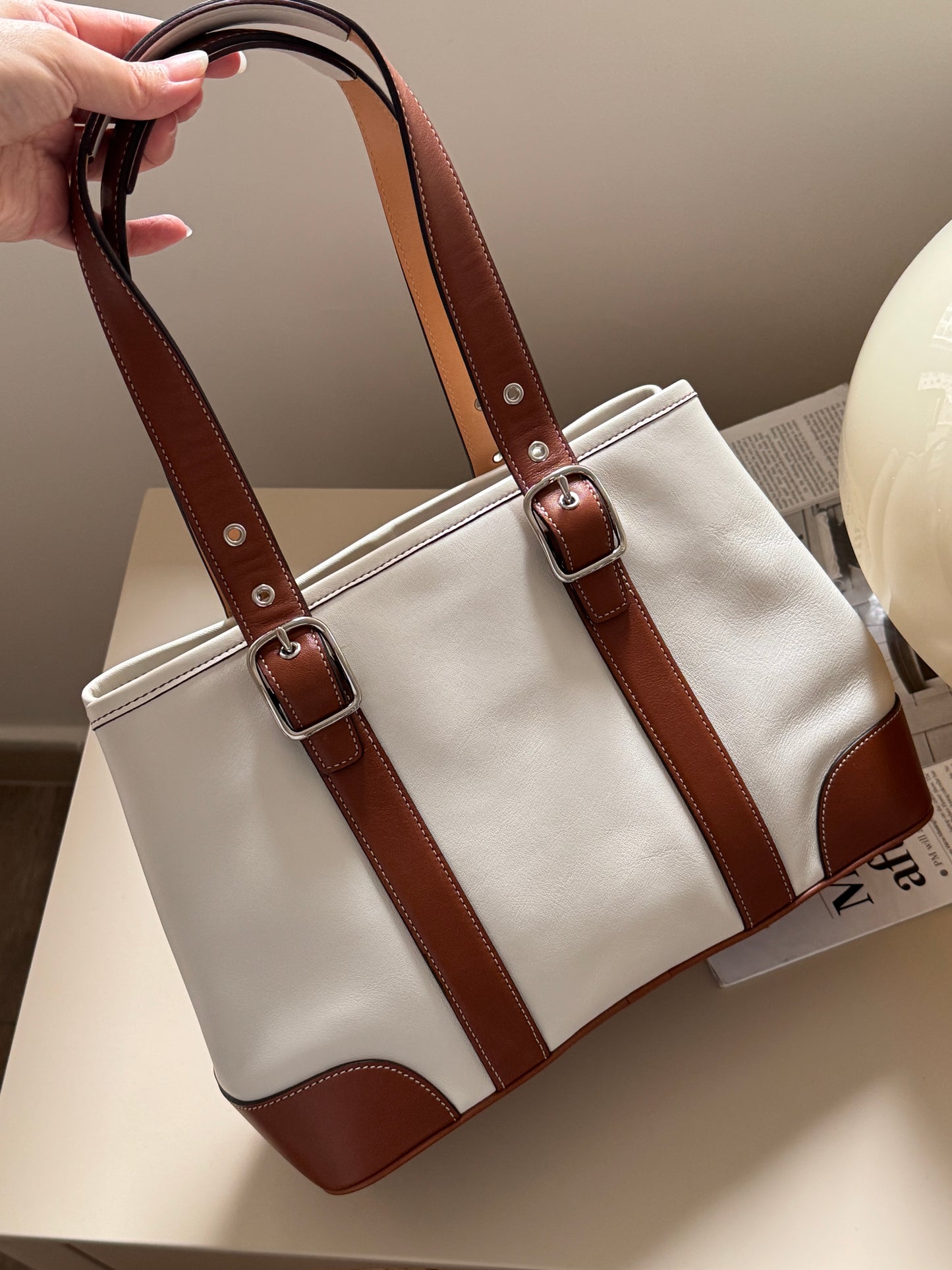 Vintage C o a ch calfskin hampton tote⚾️