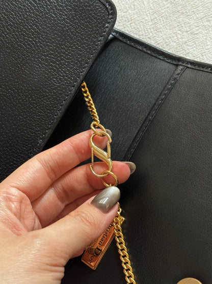 Vintage Dior 黑金牛皮envelope bag🖤