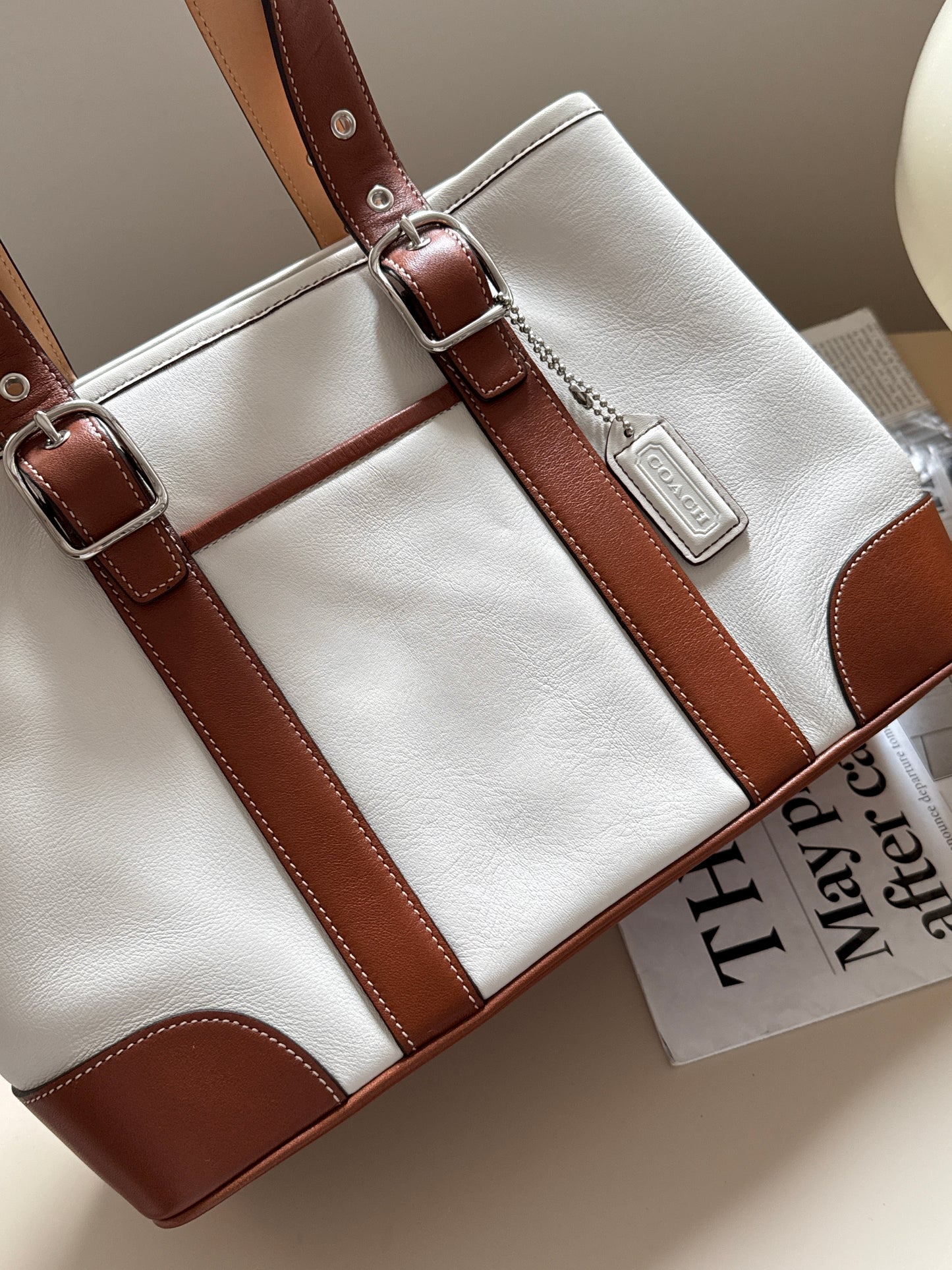 Vintage C o a ch calfskin hampton tote⚾️