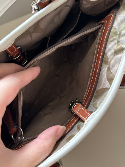 Vintage C o a ch calfskin hampton tote⚾️
