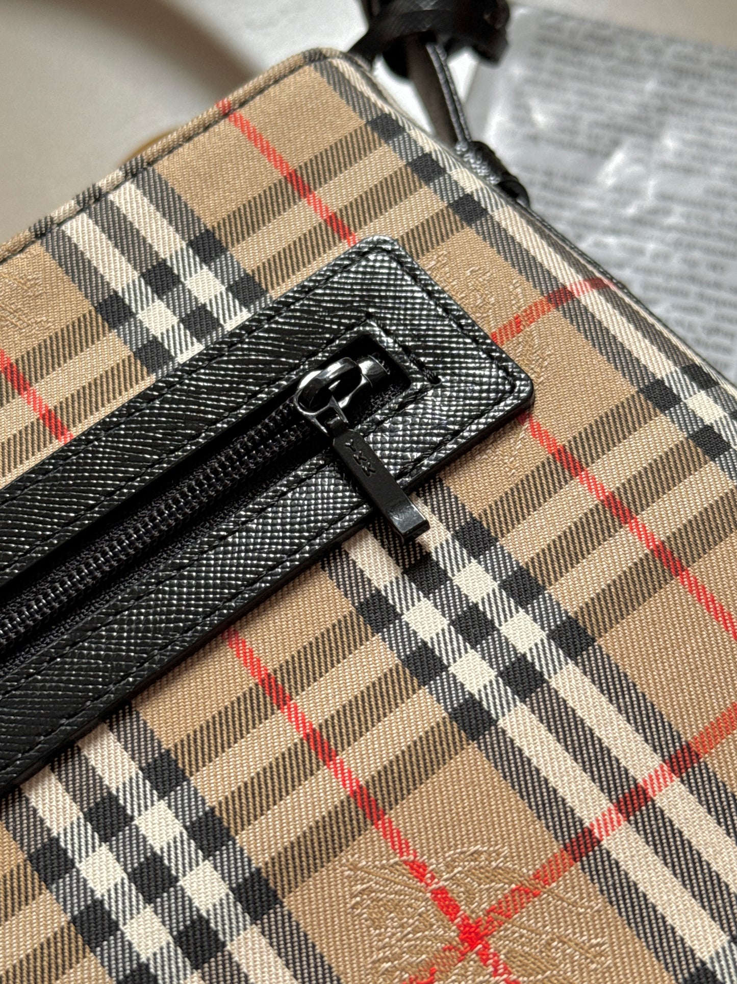 Vintage Burberry 戰馬格紋shoulder bag🪐