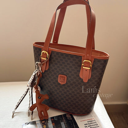 Vintage Celine macadam tote