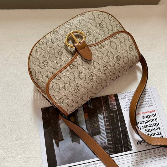 Vintage Dior 豬鼻扣馬鞍包🍯