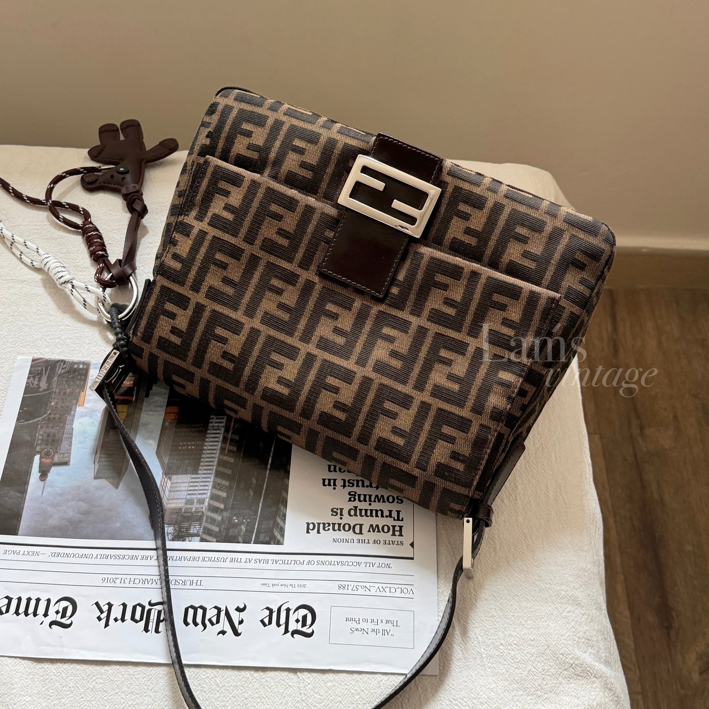 Vintage Fendi zucca mama baguette 🥖
