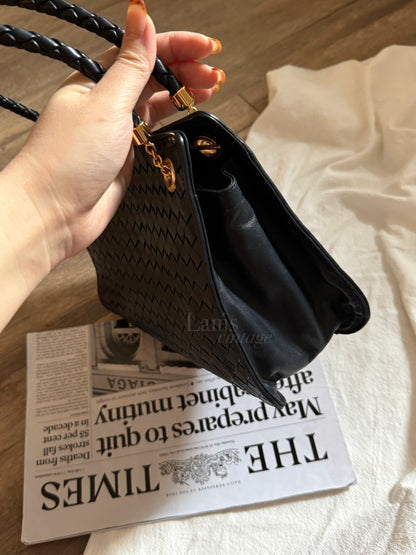 Vintage Bottega Veneta 小羊皮square tote☕️