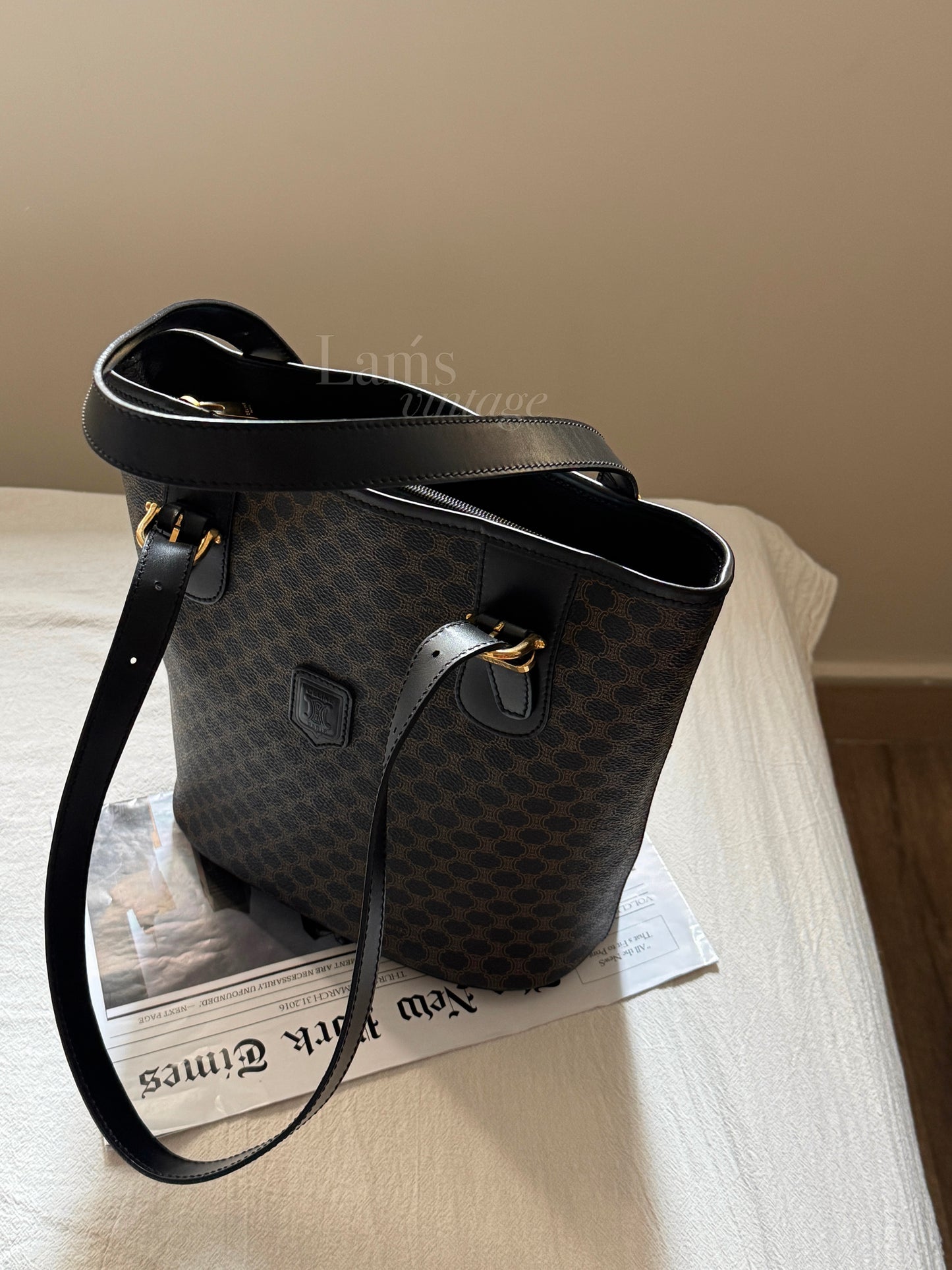 Vintage Celine 凱旋門monogram tote⛓️