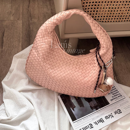 Vintage Bottega Veneta 櫻花粉hobo🌸