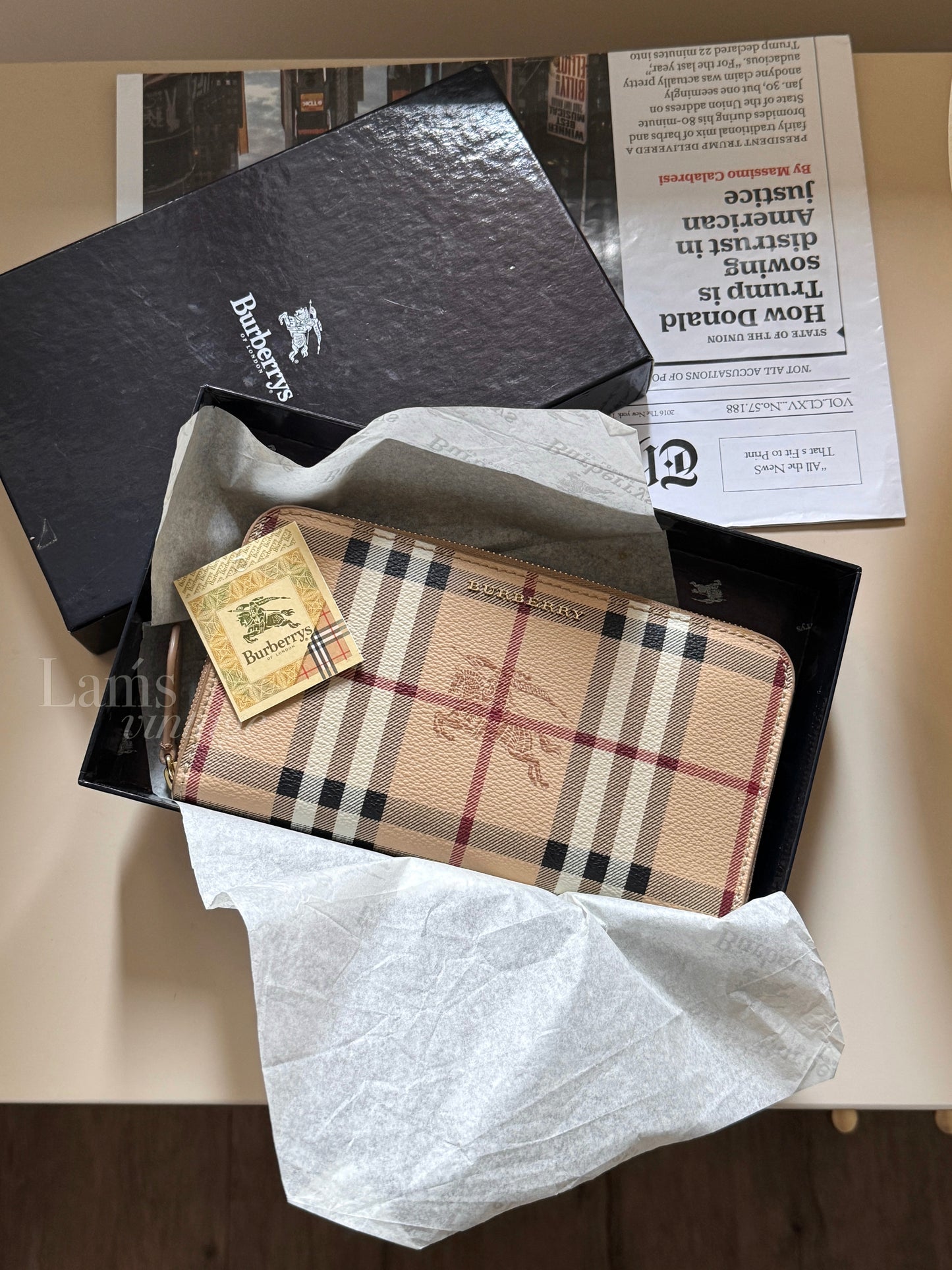Vintage Burberry wallet🎠