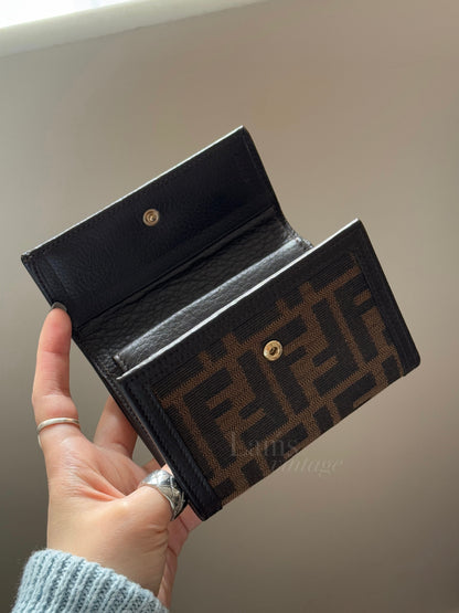 Vintage Fendi monogram wallet