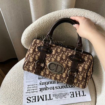 Vintage Dior brown monogram bag