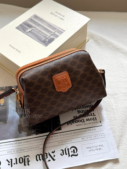 Vintage Celine macadam mini pouch