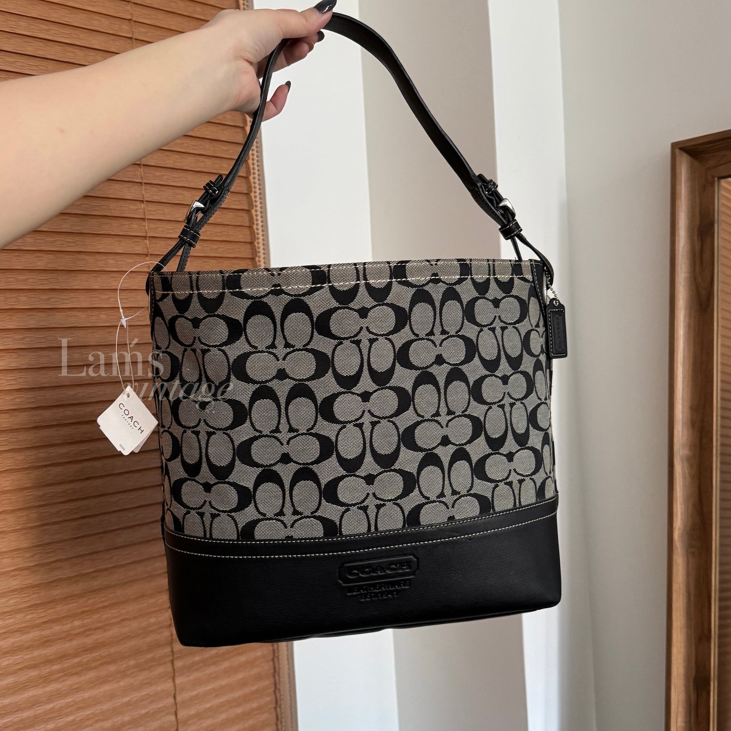 Vintage Coach 老花大tote♠️