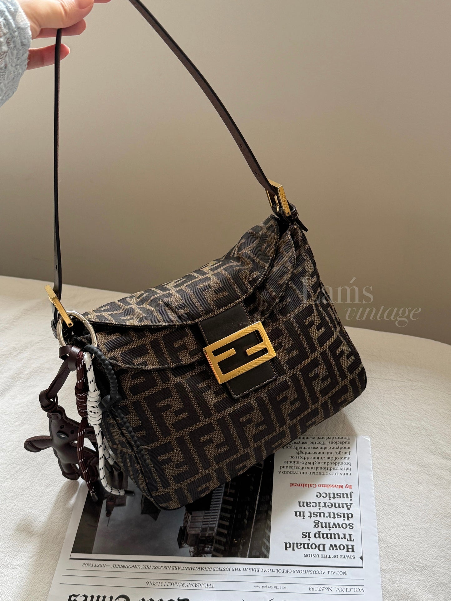 Vintage Fendi zucca baguette 🌞