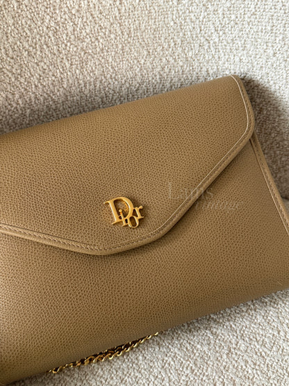 Vintage Dior 2-way envelope chain bag