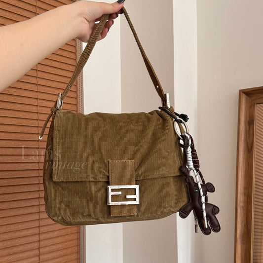 Vintage Fendi 燈芯絨大法棍🍪