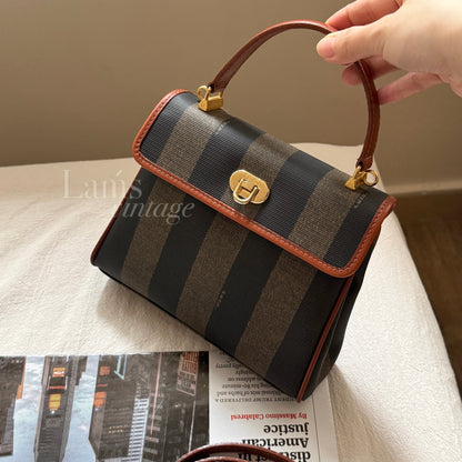 Vintage Fendi pequin mini kelly🪐