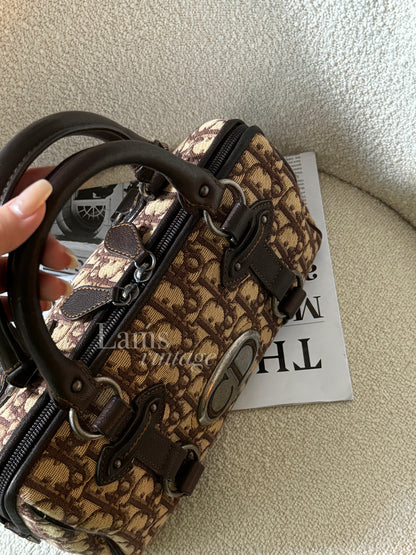 Vintage Dior brown monogram bag