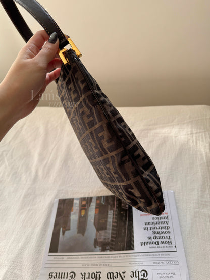 Vintage Fendi zucca square tote🫒