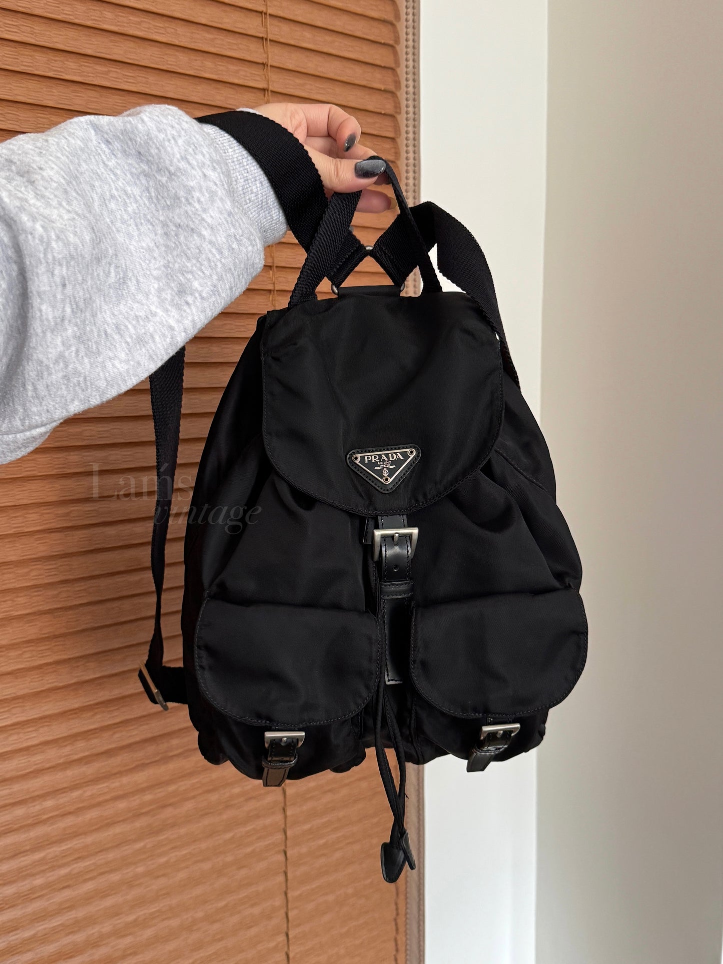 Vintage Prada classic nylon backpack🕶️