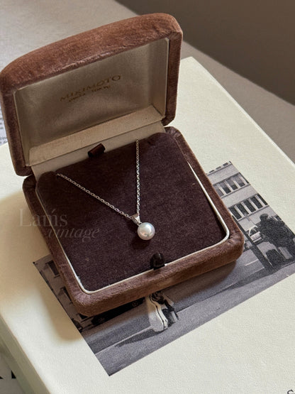 Vintage Mikimoto pearl necklace