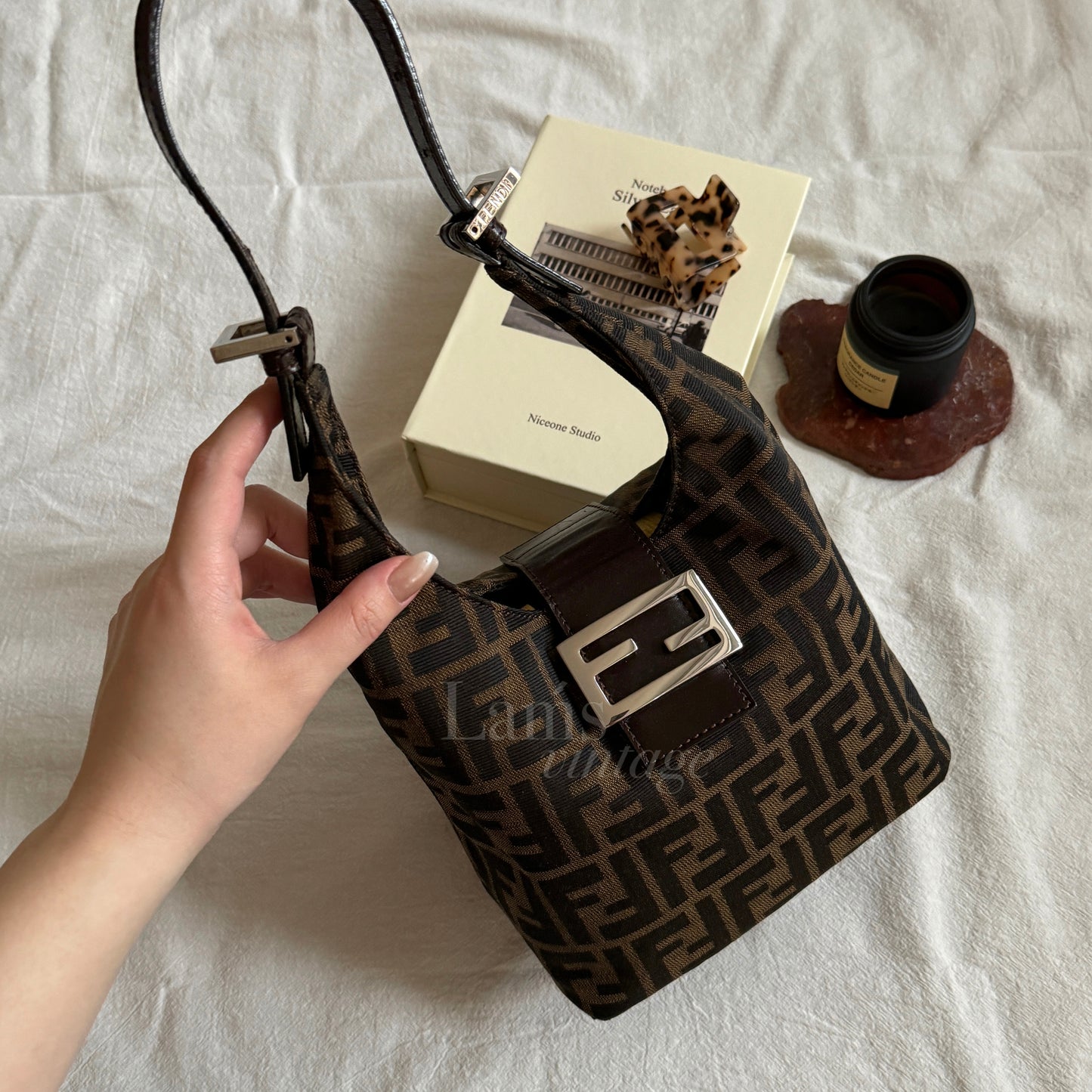 Vintage Fendi 老花薯條袋