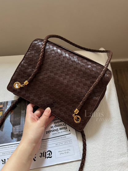 Vintage Bottega Veneta intrecciato shoulder bag🧸