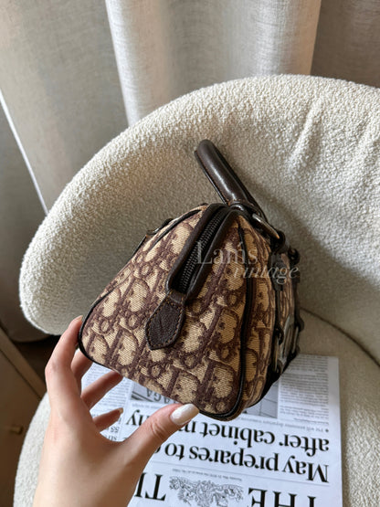 Vintage Dior brown monogram bag