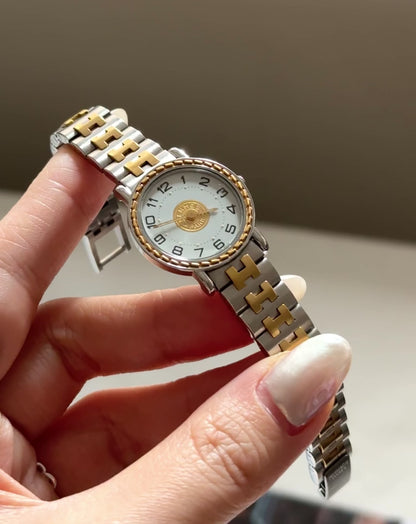 Vintage Hermes the “gold coin” watch✨