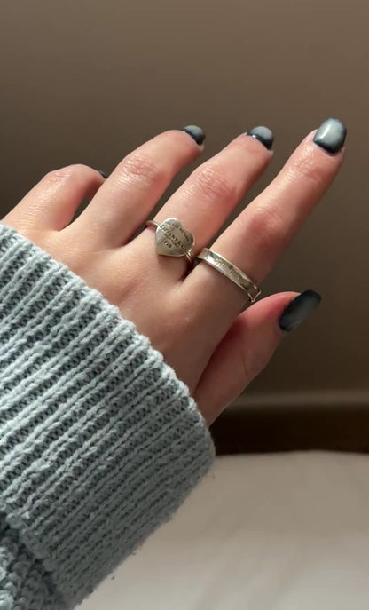 Vintage Tiffany&Co. heart ring