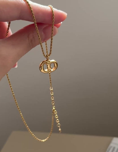 Vintage Dior CD necklaces💫