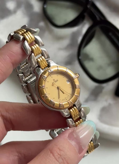Vintage Fendi watch 金銀配鋼錶