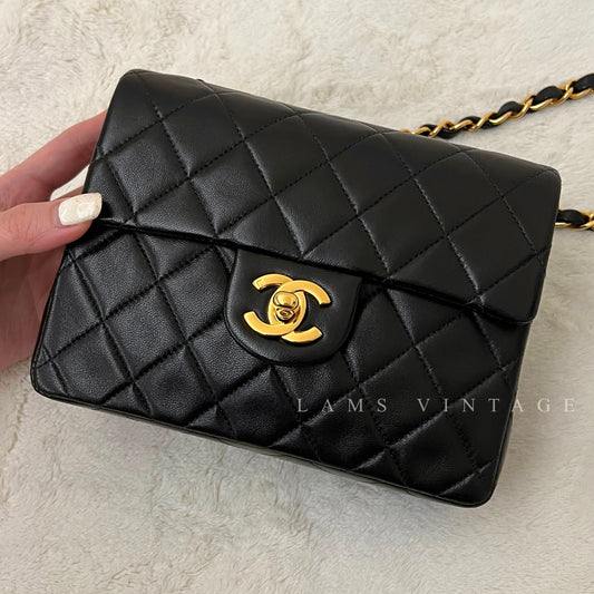 Vintage Chanel mini square/ cf17